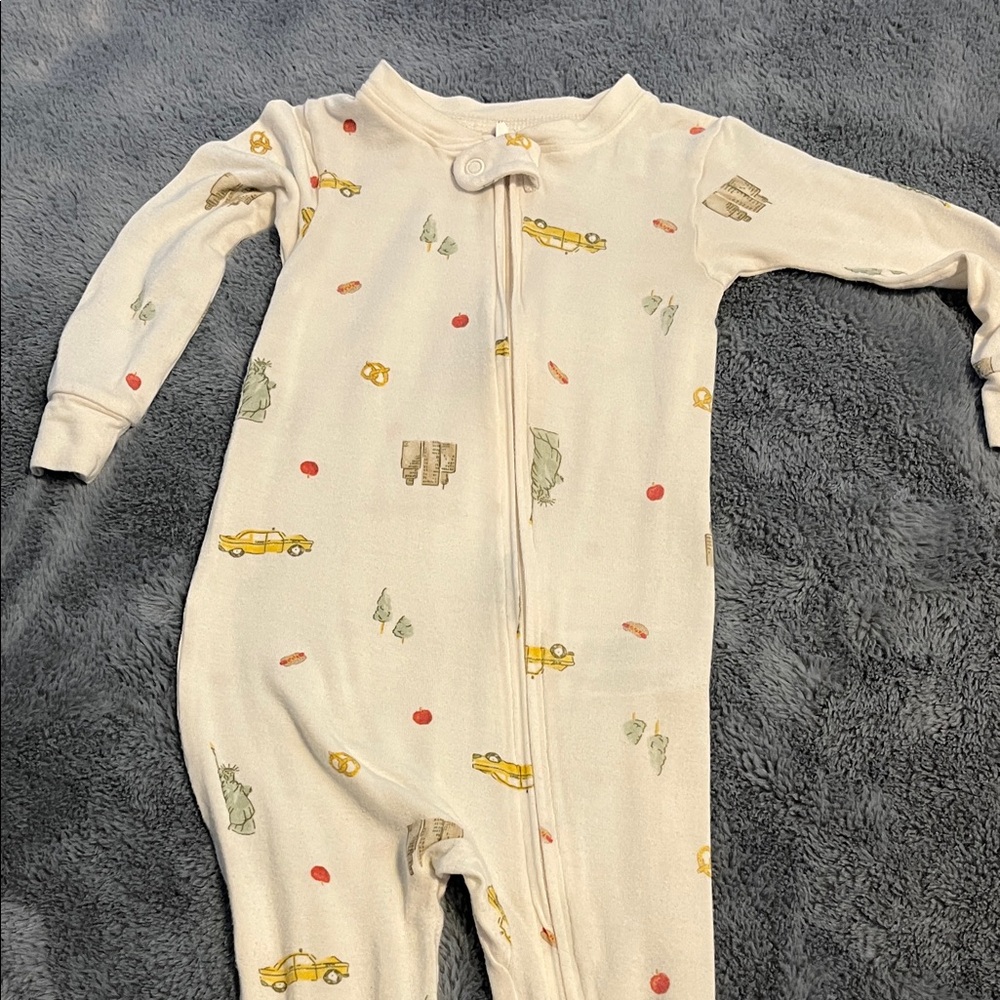 Carter's Colorful Footies Set - Cream, Green, Blue, Pink - Picture 4 of 9